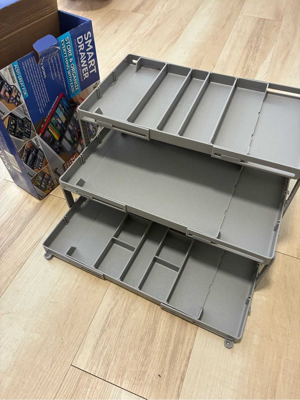 Multi-Level Drawer Organizer - Black - Picture 2 of 2